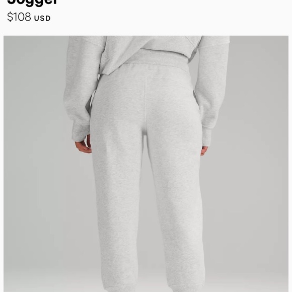 NWT Lululemon Scuba High Rise Jogger Crop *Neon Wash size 6 - Picture 11 of 12